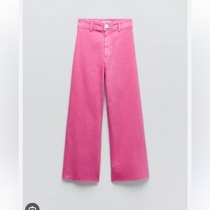 Pink Zara jeans